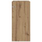 vidaXL Ντουλάπι Κάτω από τον Νιπτήρα Artisan Δρυς 56 x 37,5 x 81 εκ