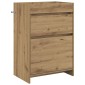 vidaXL Ντουλάπι Κάτω από τον Νιπτήρα Artisan Δρυς 56 x 37,5 x 81 εκ