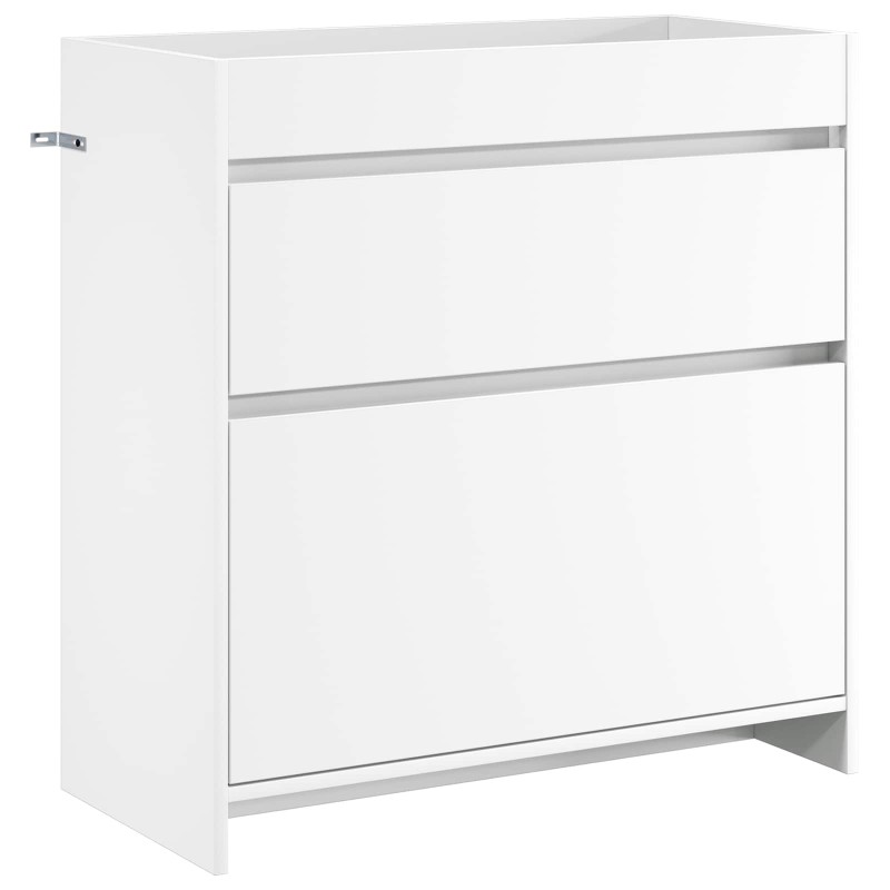 vidaXL Ντουλάπι Κάτω από τον Νιπτήρα Λευκό 78,5 x 37,5 x 81 εκ