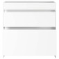 vidaXL Ντουλάπι Κάτω από τον Νιπτήρα Λευκό 78,5 x 37,5 x 81 εκ