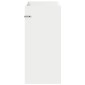 vidaXL Ντουλάπι Κάτω από τον Νιπτήρα Λευκό 78,5 x 37,5 x 81 εκ