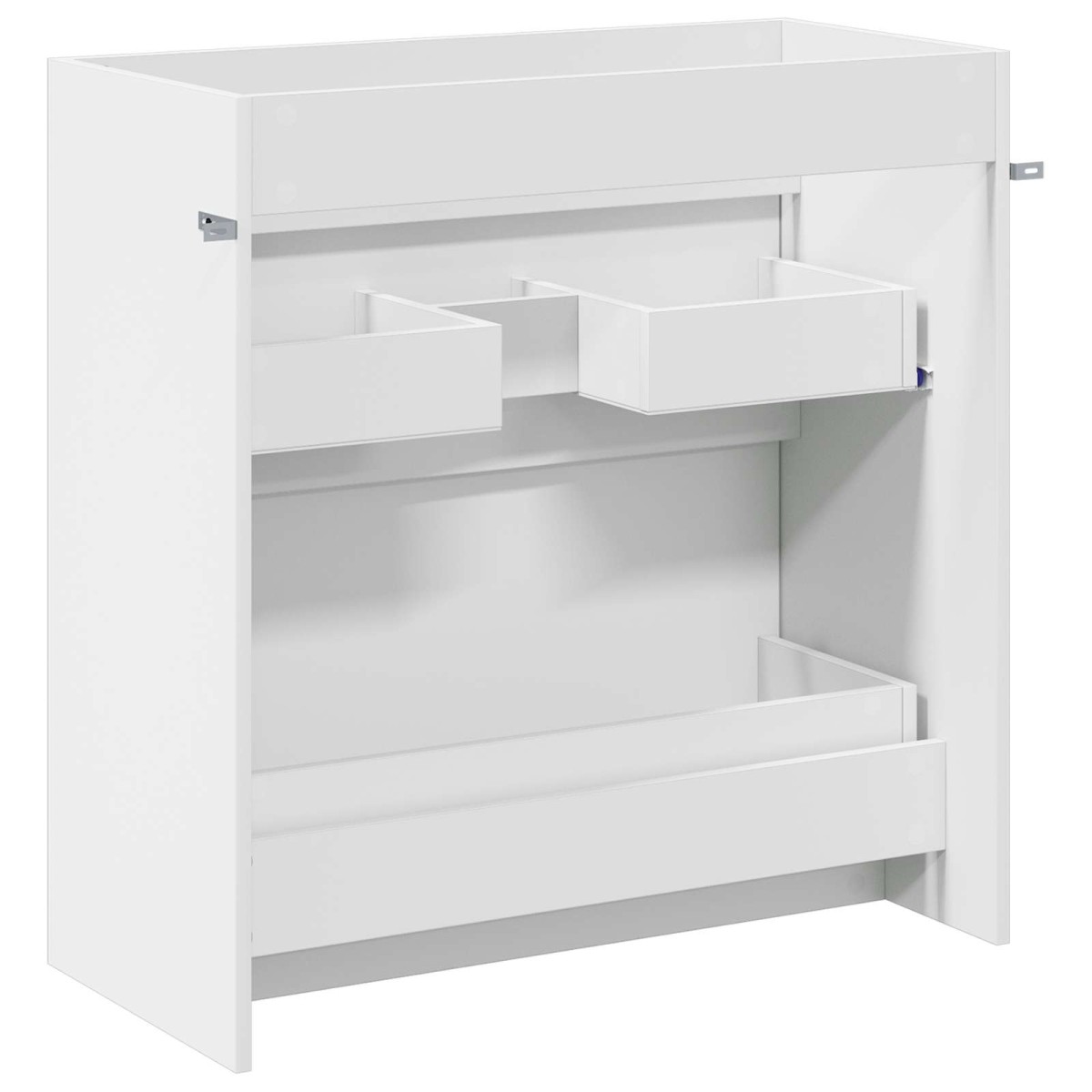 vidaXL Ντουλάπι Κάτω από τον Νιπτήρα Λευκό 78,5 x 37,5 x 81 εκ