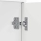 vidaXL Ντουλάπι Κάτω από τον Νιπτήρα Λευκό 78,5 x 37,5 x 81 εκ
