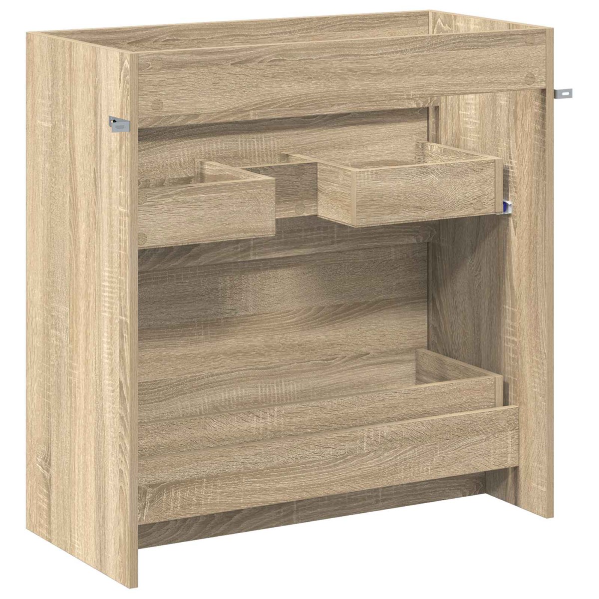 vidaXL Ντουλάπι Κάτω από τον Νιπτήρα Sonoma Δρυς 78,5 x 37,5 x 81 εκ