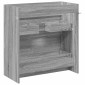vidaXL Ντουλάπι Κάτω από τον Νιπτήρα Γκρι Sonoma 78,5 x 37,5 x 81 εκ