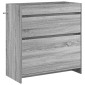 vidaXL Ντουλάπι Κάτω από τον Νιπτήρα Γκρι Sonoma 78,5 x 37,5 x 81 εκ