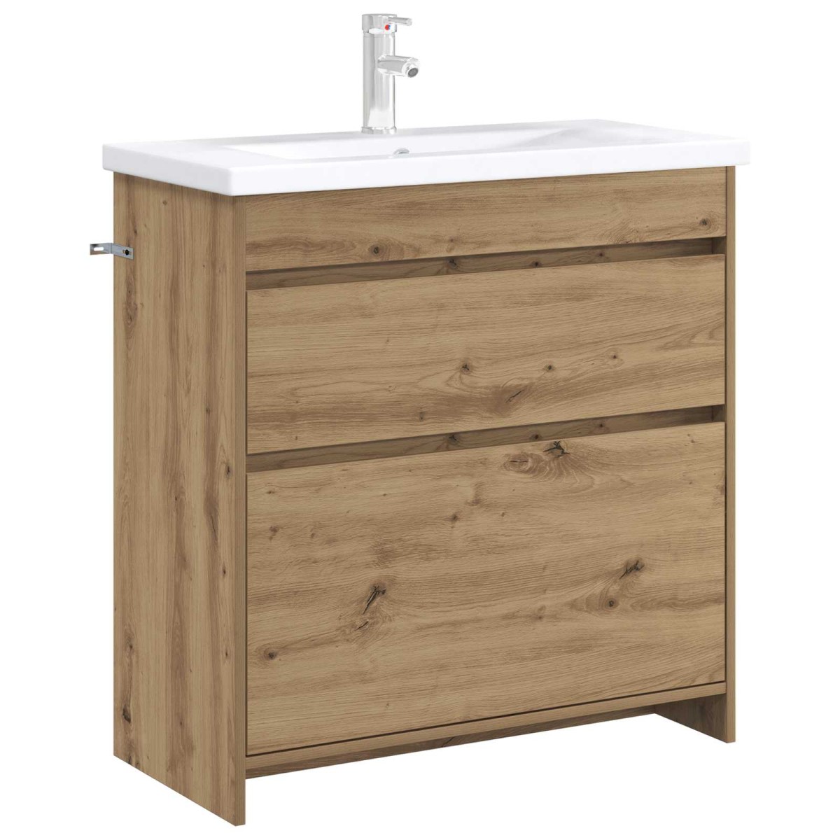 vidaXL Ντουλάπι Κάτω από τον Νιπτήρα Artisan Δρυς 78,5 x 37,5 x 81 εκ