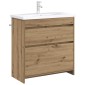 vidaXL Ντουλάπι Κάτω από τον Νιπτήρα Artisan Δρυς 78,5 x 37,5 x 81 εκ