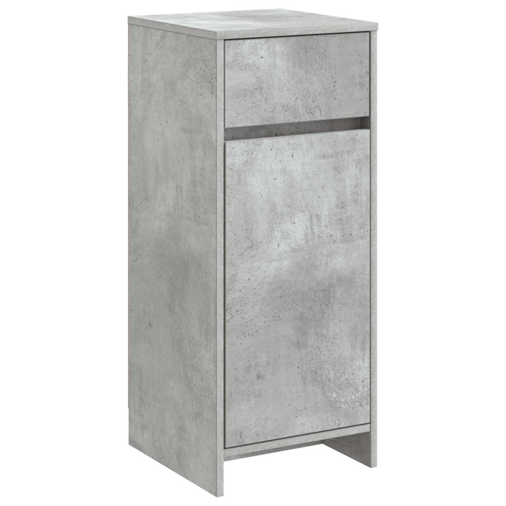 vidaXL Ντουλάπι Μπάνιου Γκρι Σκυροδέματος 35 x 36,5 x 85 εκ.