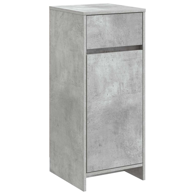 vidaXL Ντουλάπι Μπάνιου Γκρι Σκυροδέματος 35 x 36,5 x 85 εκ.