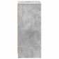 vidaXL Ντουλάπι Μπάνιου Γκρι Σκυροδέματος 35 x 36,5 x 85 εκ.