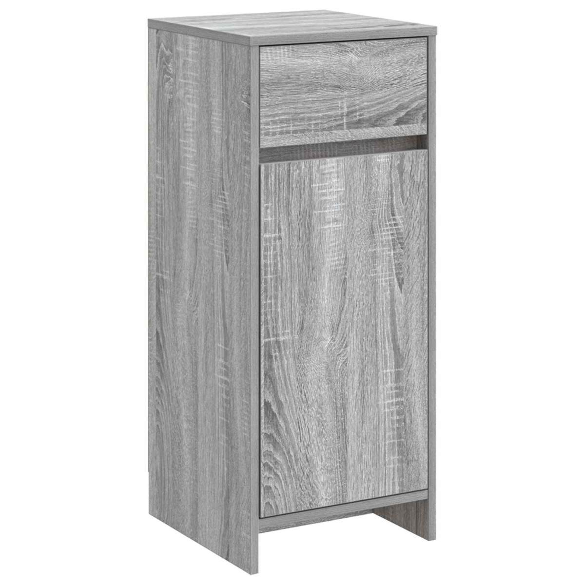 vidaXL Ντουλάπι Μπάνιου Γκρι Sonoma 35 x 36,5 x 85 εκ.