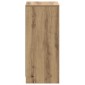 vidaXL Ντουλάπι Μπάνιου Artisan Δρυς 35 x 36,5 x 85 εκ.