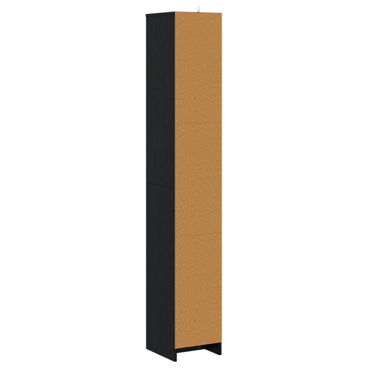 vidaXL Ντουλάπι Μπάνιου Μαύρη Δρυς 30 x 33 x 190 εκ.