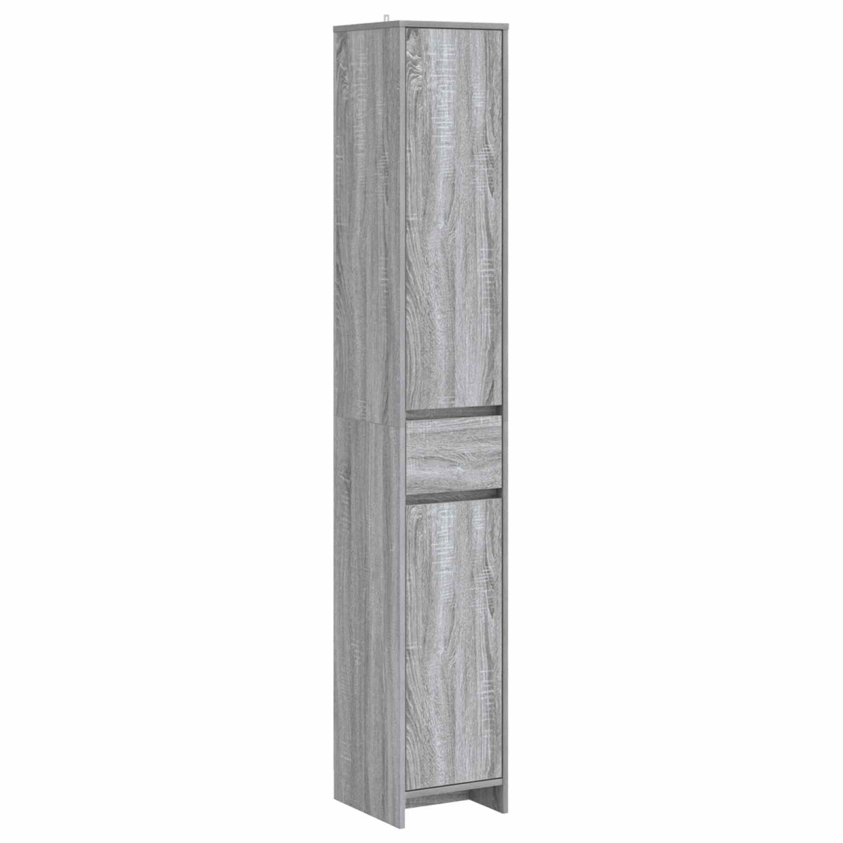 vidaXL Ντουλάπι Μπάνιου Γκρι Sonoma 30 x 33 x 190 εκ.