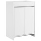 vidaXL Ντουλάπι Κάτω από τον Νιπτήρα Λευκό 56 x 37,5 x 81 εκ