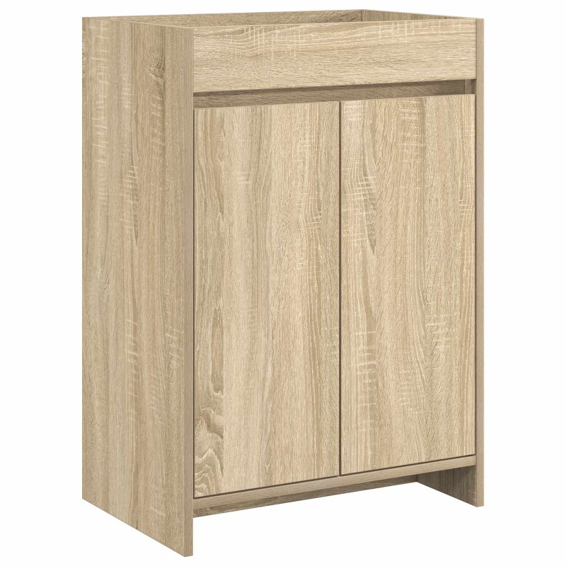 vidaXL Ντουλάπι Κάτω από τον Νιπτήρα Sonoma Δρυς 56 x 37,5 x 81 εκ