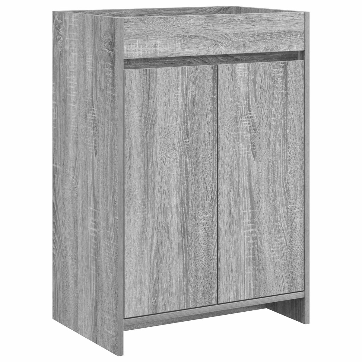 vidaXL Ντουλάπι Κάτω από τον Νιπτήρα Γκρι Sonoma 56 x 37,5 x 81 εκ