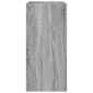 vidaXL Ντουλάπι Κάτω από τον Νιπτήρα Γκρι Sonoma 56 x 37,5 x 81 εκ