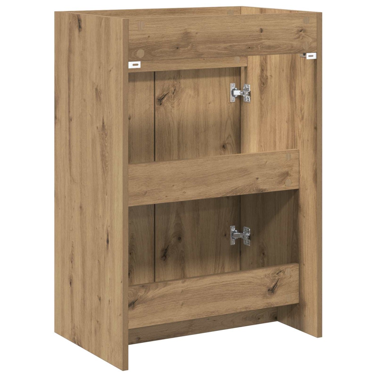 vidaXL Ντουλάπι Κάτω από τον Νιπτήρα Artisan Δρυς 56 x 37,5 x 81 εκ