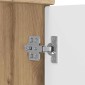 vidaXL Ντουλάπι Κάτω από τον Νιπτήρα Artisan Δρυς 56 x 37,5 x 81 εκ