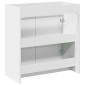 vidaXL Ντουλάπι Κάτω από τον Νιπτήρα Λευκό 78,5 x 37,5 x 81 εκ