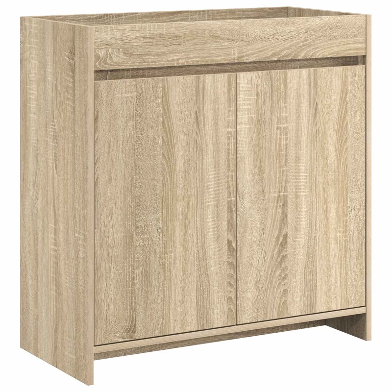vidaXL Ντουλάπι Κάτω από τον Νιπτήρα Sonoma Δρυς 78,5 x 37,5 x 81 εκ