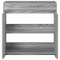 vidaXL Ντουλάπι Κάτω από τον Νιπτήρα Γκρι Sonoma 78,5 x 37,5 x 81 εκ