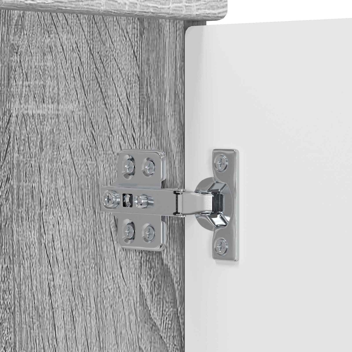 vidaXL Ντουλάπι Κάτω από τον Νιπτήρα Γκρι Sonoma 78,5 x 37,5 x 81 εκ