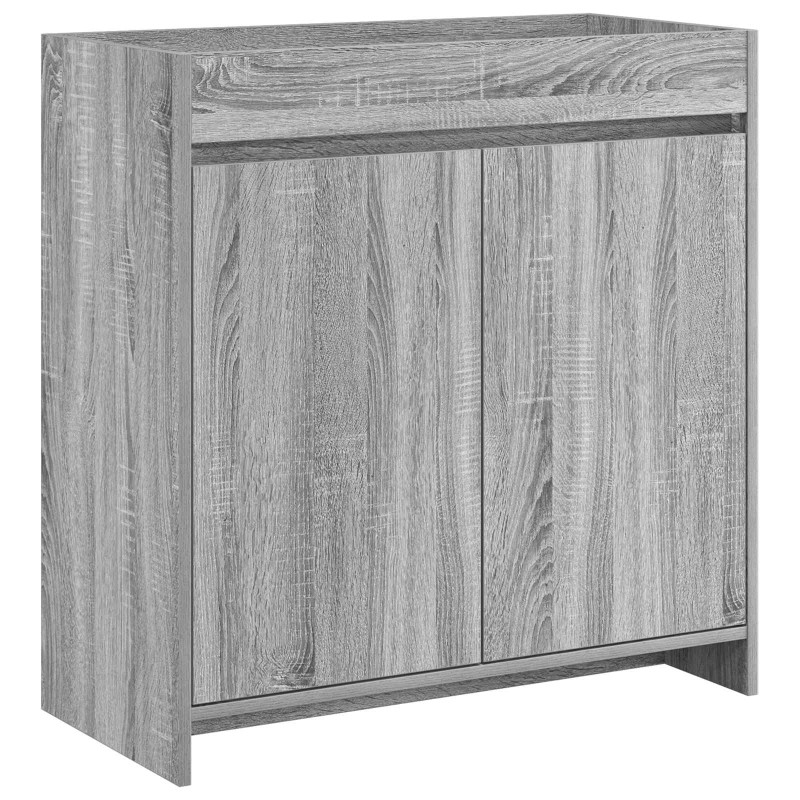 vidaXL Ντουλάπι Κάτω από τον Νιπτήρα Γκρι Sonoma 78,5 x 37,5 x 81 εκ