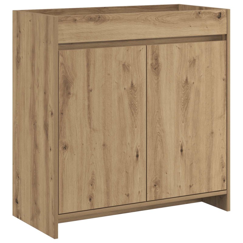 vidaXL Ντουλάπι Κάτω από τον Νιπτήρα Artisan Δρυς 78,5 x 37,5 x 81 εκ