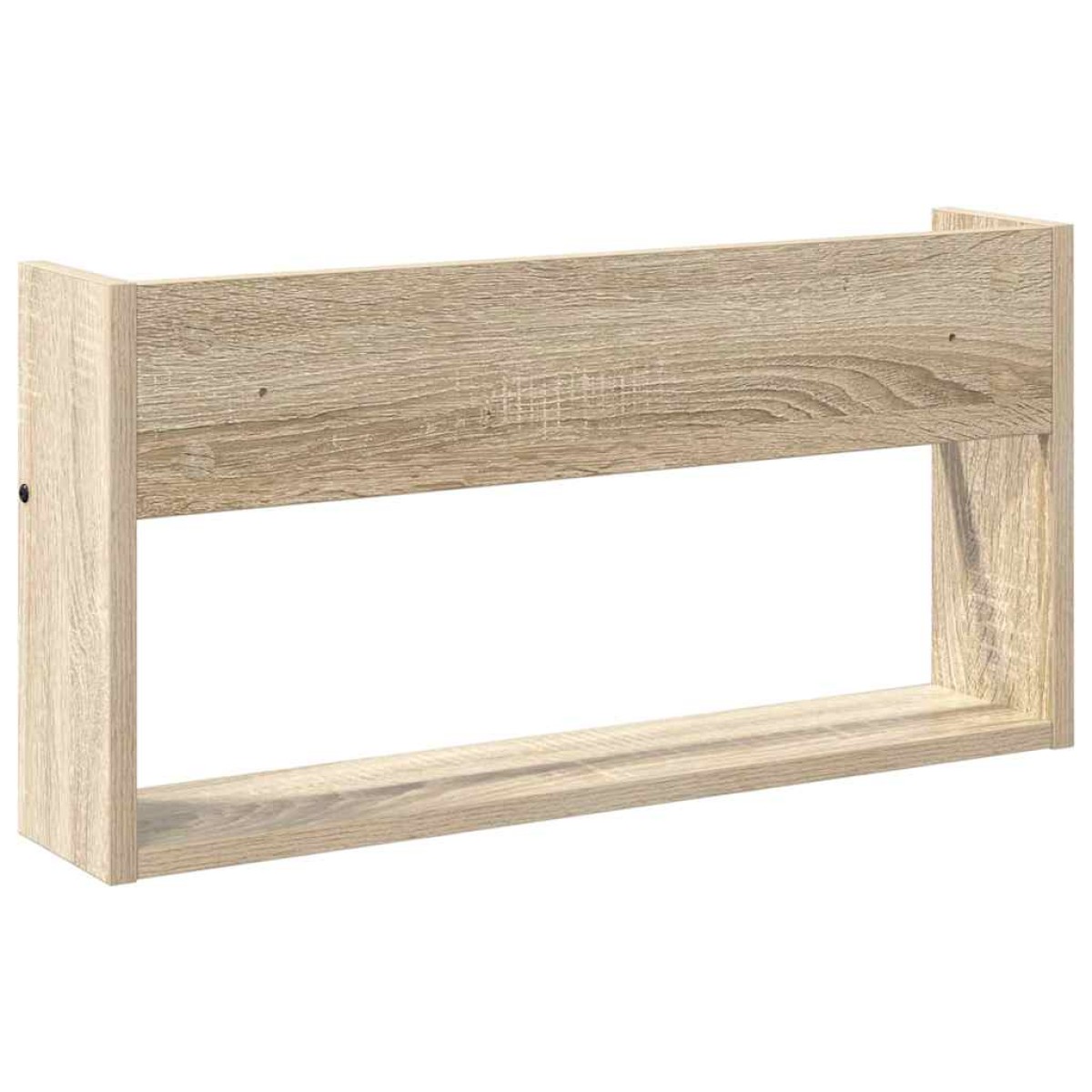 vidaXL Ράφι Περιοδικών Δρύς Sonoma 60 x 12 x 30 εκ Επεξεργασμένο Ξύλο