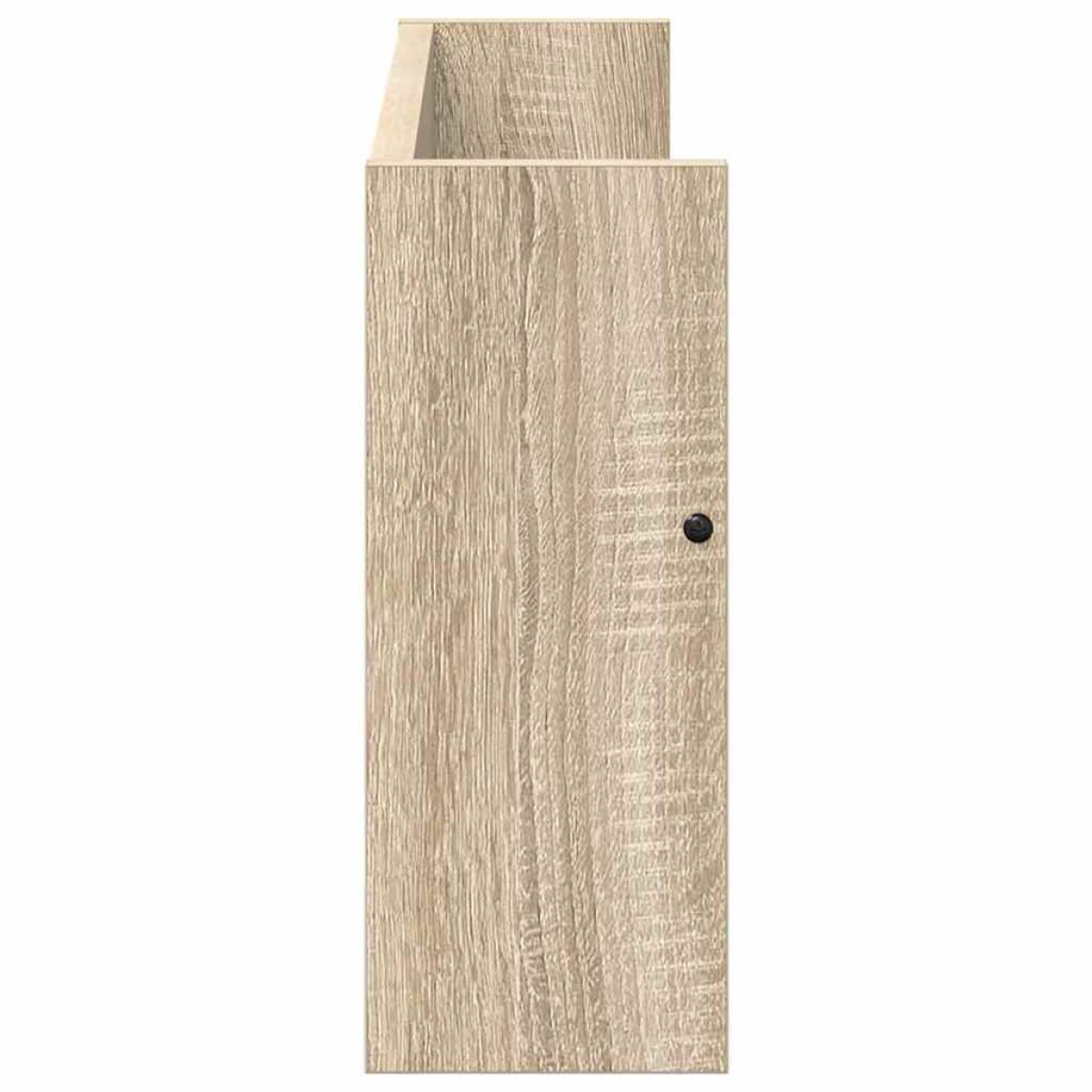 vidaXL Ράφι Περιοδικών με ράφι 2 τεμ. Δρύς Sonoma 60 x 12 x 30 εκ