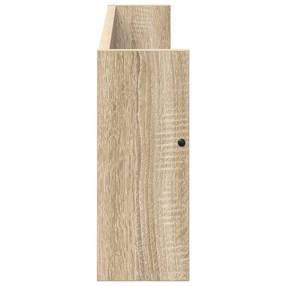 vidaXL Ράφι Περιοδικών Δρύς Sonoma 80 x 12 x 30 εκ Επεξεργασμένο Ξύλο
