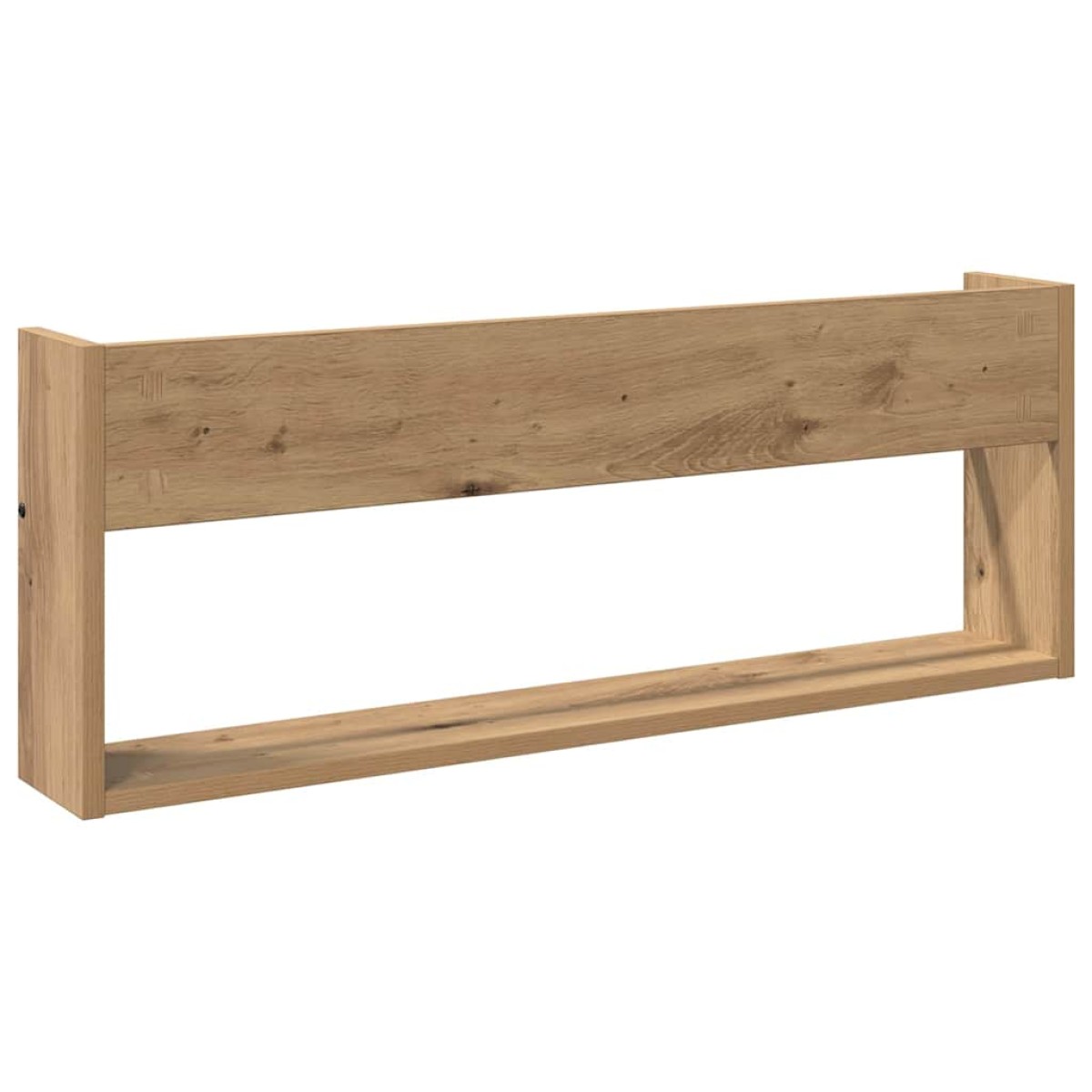 vidaXL Ράφι Περιοδικών Artisan Oak 80 x 12 x 30 εκ Επεξεργασμένο Ξύλο