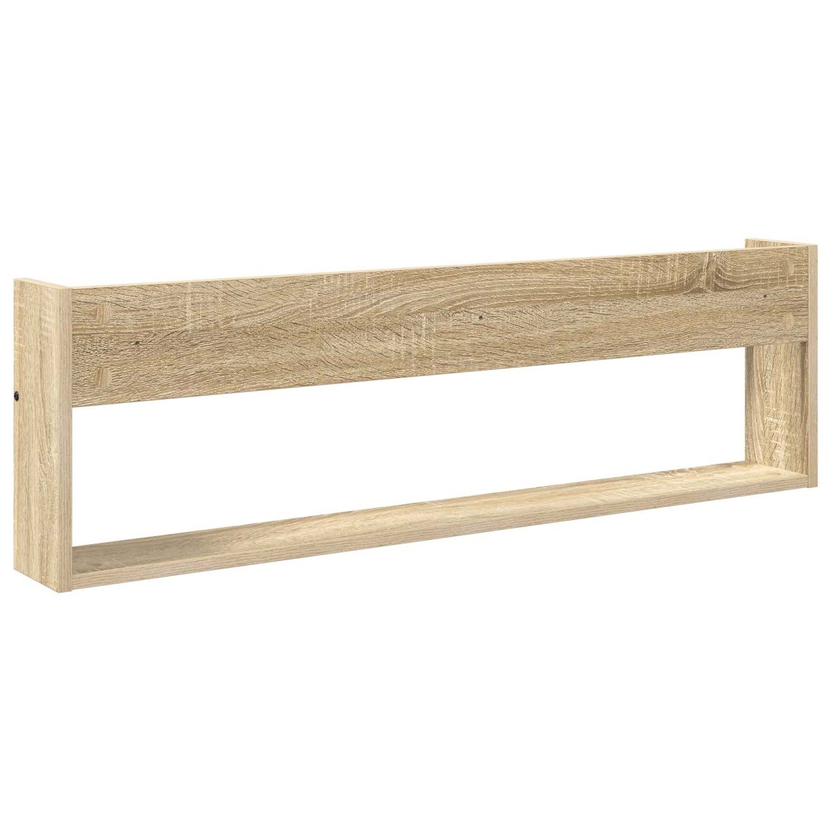 vidaXL Ράφι Περιοδικών Δρύς Sonoma 100 x 12 x 30 εκ Επεξεργασμένο Ξύλο