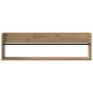 vidaXL Ράφι Περιοδικών με ράφι 2 τεμ. Artisan Oak 100 x 12 x 30 εκ
