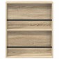 vidaXL Ράφι Περιοδικών Δρύς Sonoma 60 x 12 x 70 εκ Επεξεργασμένο Ξύλο