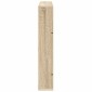 vidaXL Ράφι Περιοδικών Δρύς Sonoma 60 x 12 x 70 εκ Επεξεργασμένο Ξύλο