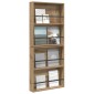 vidaXL Ράφι Περιοδικών με ράφι 2 τμχ. Artisan Oak 60 x 12 x 70 εκ