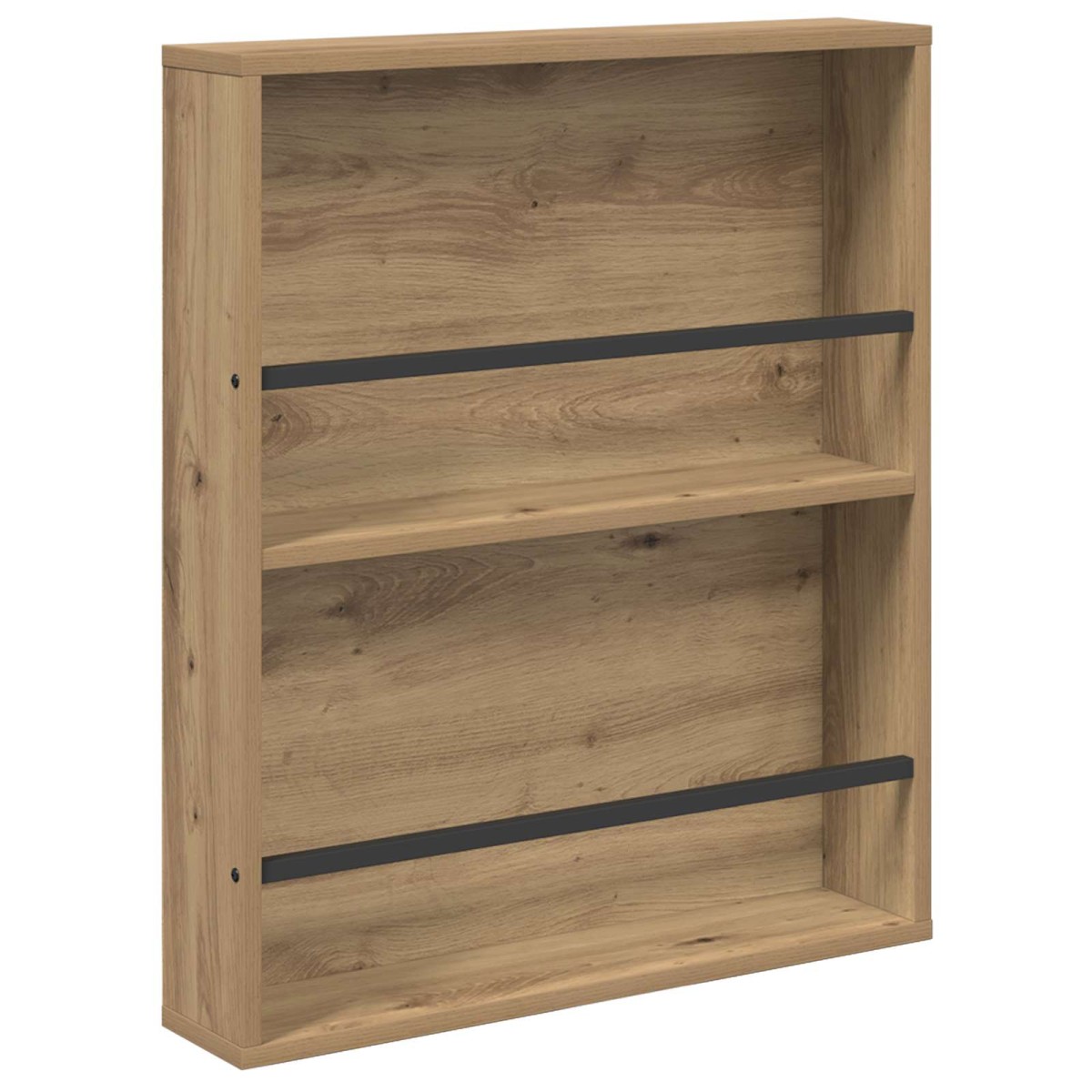 vidaXL Ράφι Περιοδικών με ράφι 2 τμχ. Artisan Oak 60 x 12 x 70 εκ