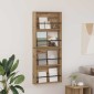 vidaXL Ράφι Περιοδικών με ράφι 2 τμχ. Artisan Oak 60 x 12 x 70 εκ