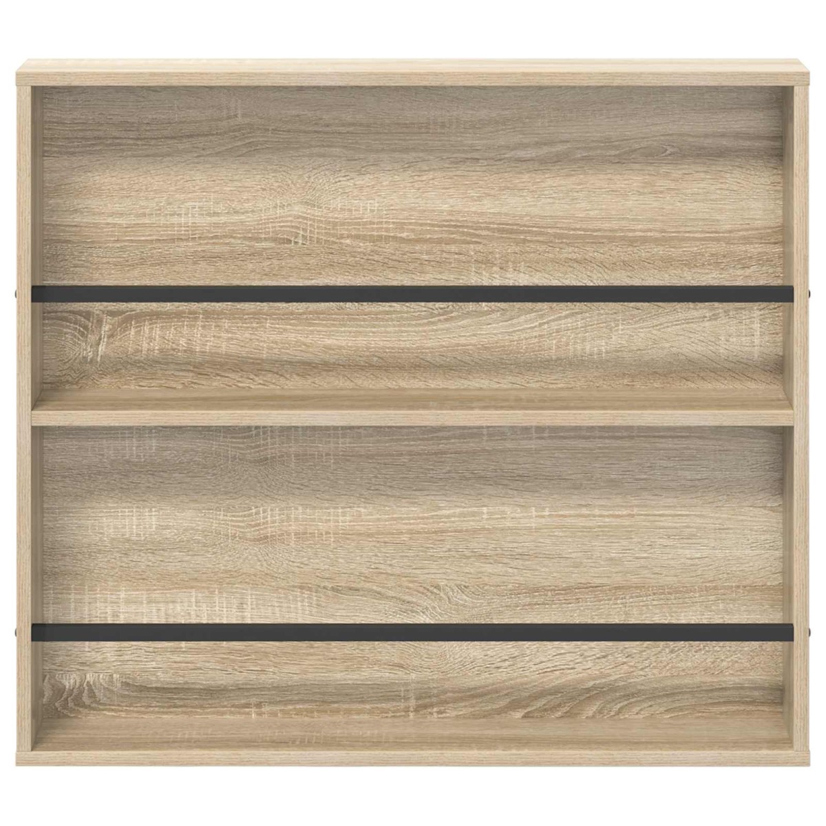 vidaXL Ράφι Περιοδικών Δρύς Sonoma 80 x 12 x 70 εκ Επεξεργασμένο Ξύλο