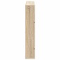 vidaXL Ράφι Περιοδικών Δρύς Sonoma 80 x 12 x 70 εκ Επεξεργασμένο Ξύλο