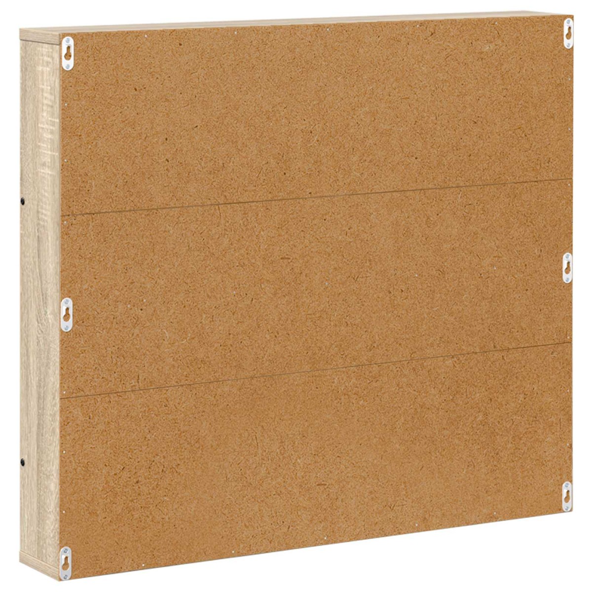 vidaXL Ράφι Περιοδικών Δρύς Sonoma 80 x 12 x 70 εκ Επεξεργασμένο Ξύλο