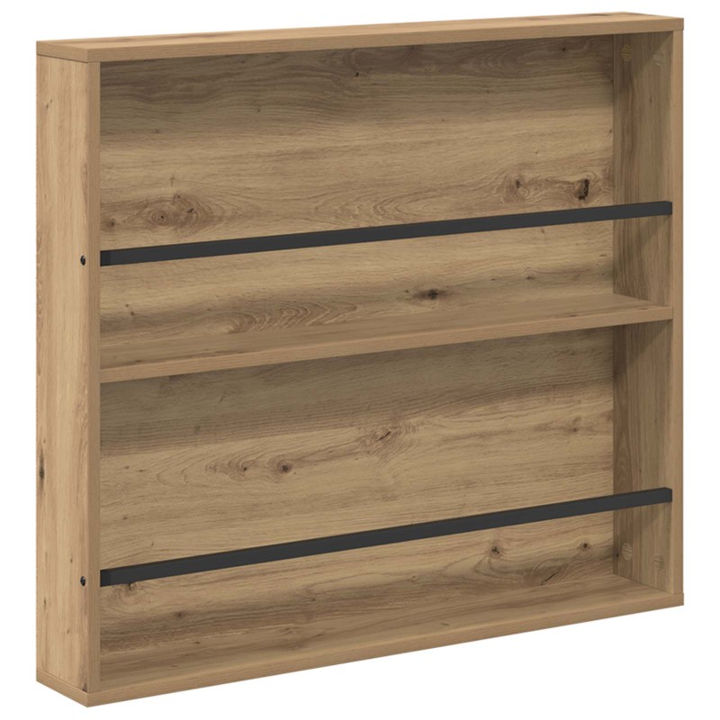 vidaXL Ράφι Περιοδικών Artisan Oak 80 x 12 x 70 εκ Επεξεργασμένο Ξύλο