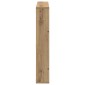 vidaXL Ράφι Περιοδικών Artisan Oak 80 x 12 x 70 εκ Επεξεργασμένο Ξύλο