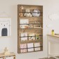 vidaXL Ράφι Περιοδικών με ράφι 2 τμχ. Artisan Oak 80 x 12 x 70 εκ