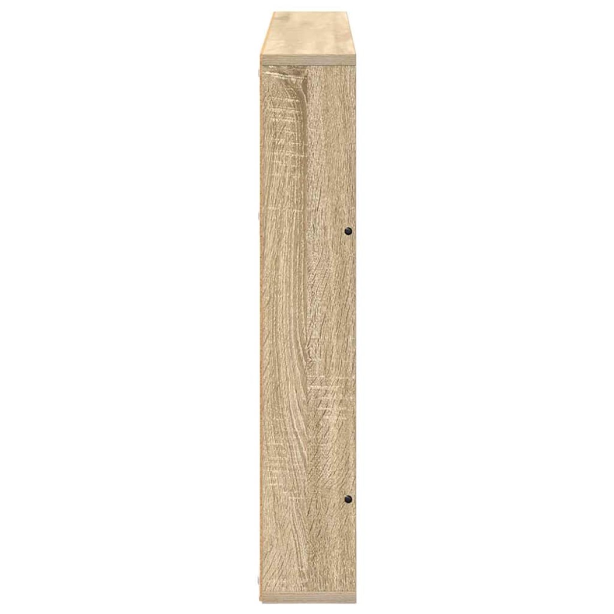 vidaXL Ράφι Περιοδικών με ράφι 2 τμχ. Δρύς Sonoma 100 x 12 x 70 εκ