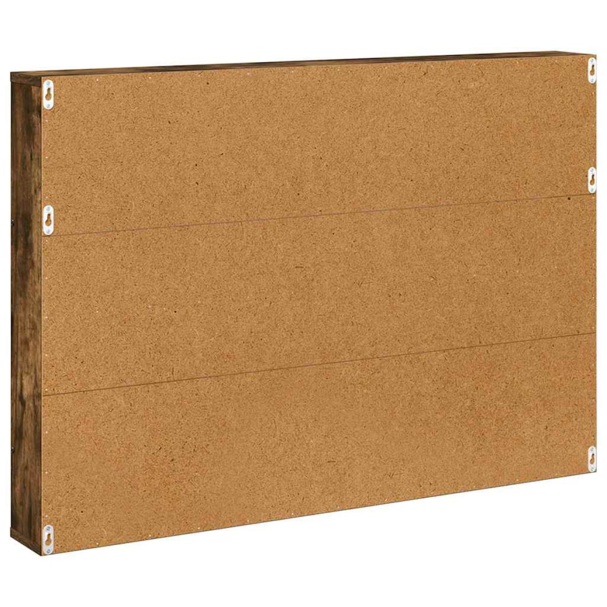 vidaXL Ράφι Περιοδικών με ράφι Καπνιστό Δρύς 100 x 12 x 70 εκ